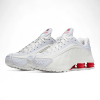 Nike Shox R4 White / University Red sneakers