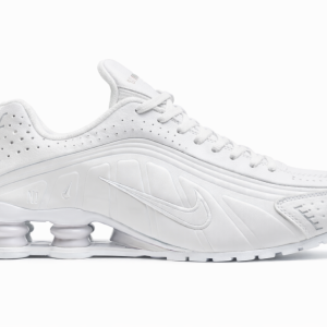 Nike Shox R4 Triple White sneakers