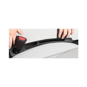 Alternative view of Car Seat Gap Organizer With Dual Slots Universal Black