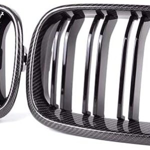 Alternative view of F87 M2 CARBON FIBRE DUAL SLAT KIDNEY GRILLE