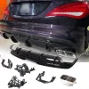 MERC W117 CLA45 STYLE DIFFUSER WITH PIPES