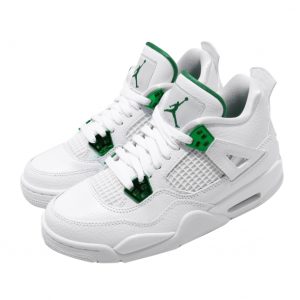 Alternative view of Air Jordan 4 Retro “Metallic Green”