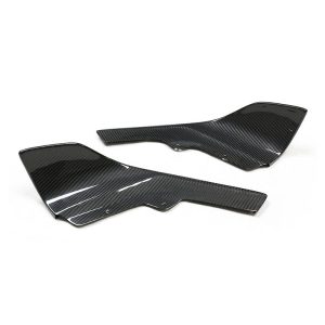 Alternative view of F87 M2 / M2 COMP M PERFORMANCE STYLE CARBON FIBRE FRONT SPLITTERS