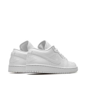 Alternative view of Nike Air Jordan 1 Low -Triple White