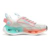 Adidas Marathon 9 Running Sneakers – White & Green Neon