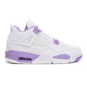 Air Jordan 4 Retro “Purple Oreo” Sneakers