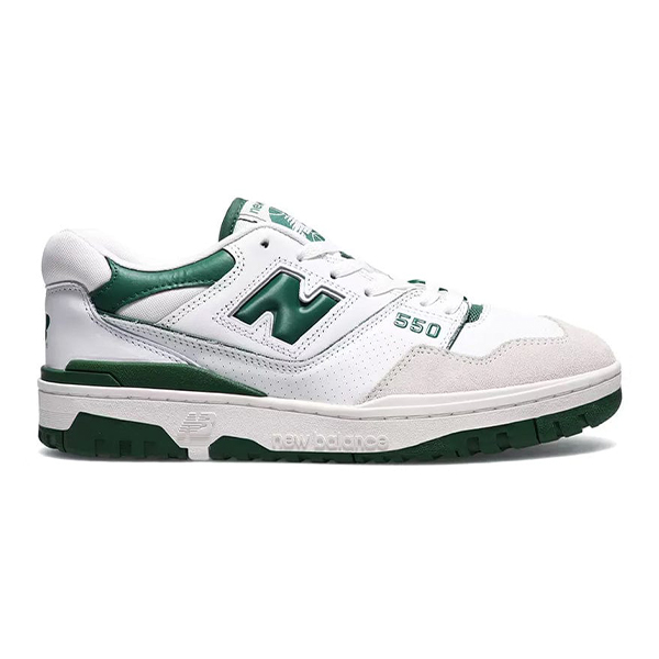 New Balance 550 White – Green Sneakers