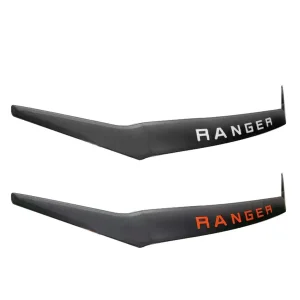 FORD RANGER NEXT GEN MATTE BLACK BONNET GUARD - Image 6