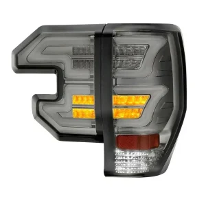 Alternative view of FORD RANGER T6/T7/T8 RAPTOR STYLE 4-PIECE LED SMOKED TAILLIGHTS