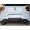 Polo 8 Aw Tsi Karbel Style Gloss Black Rear Diffuser With Reflector