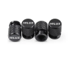 Valve Cap Set Black Hilux 4PC