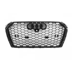 AUDI A4 B9 RS GRILLE W/BADGE - Image 2