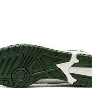 New Balance 550 White – Green Sneakers - Image 3