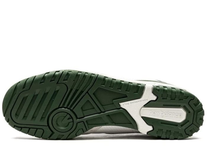 New Balance 550 White – Green Sneakers - Image 3