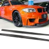 E82 1M CARBON FIBER SIDE SKIRT EXTENSION