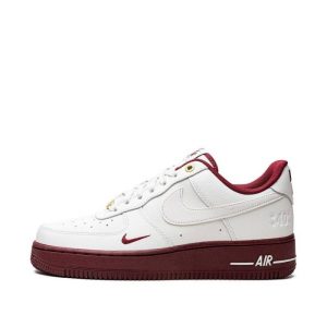 Alternative view of Nike Air Force 1 ’07 SE ’40th Anniversary – Sail Team Red’ Sneakers