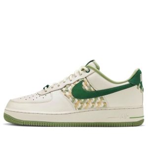 Alternative view of Nike Air Force 1 Low ‘NAI-KE Light Bone Gorge Green’