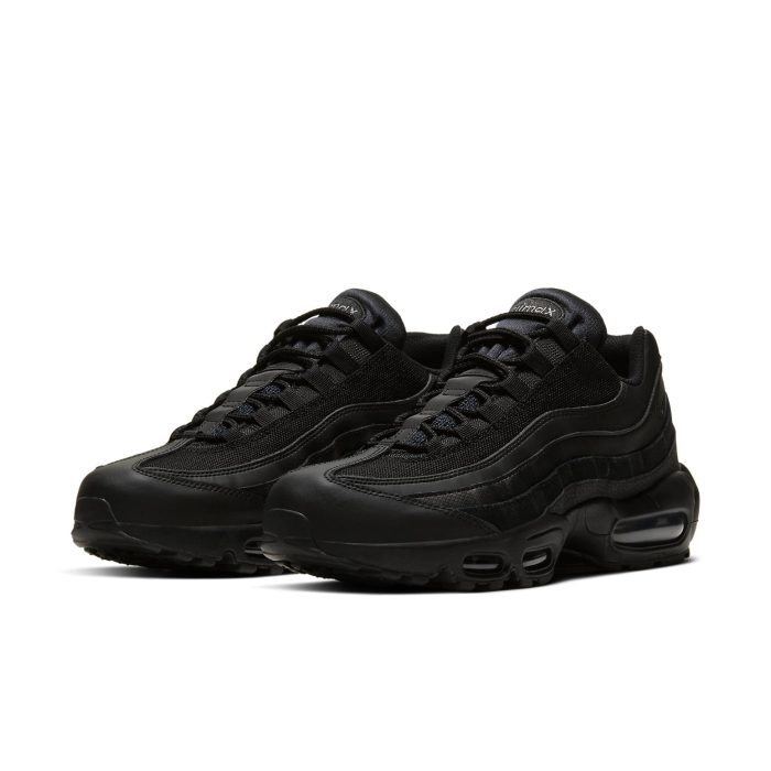 Nike Air Max 95 Essential “Triple Black” Sneakers - Image 2