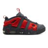 Nike Air More Uptempo ” Dark Grey/Metallic Silver/Light Crimson” Sneakers